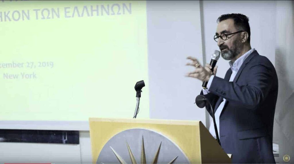 Ιωάννης Αμπατζόγλου στην Παμμακεδονική Αμερική
