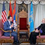 Interview of the Armenian Archbishop Anoushavan Tanielian by Dimitris Filippidis of Hellas FM