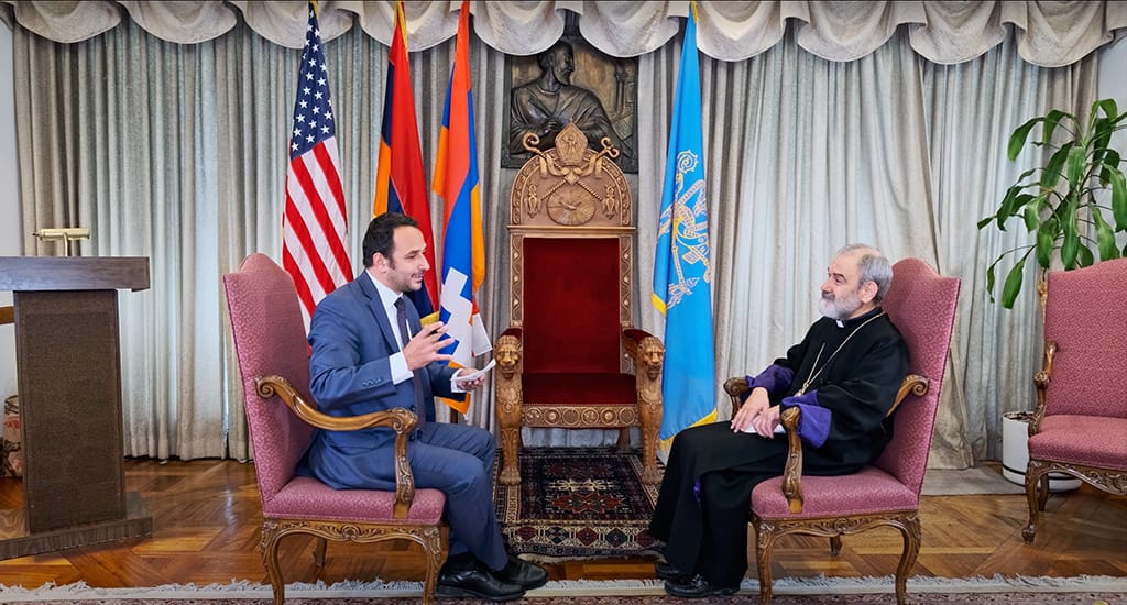 Interview of the Armenian Archbishop Anoushavan Tanielian by Dimitris Filippidis of Hellas FM